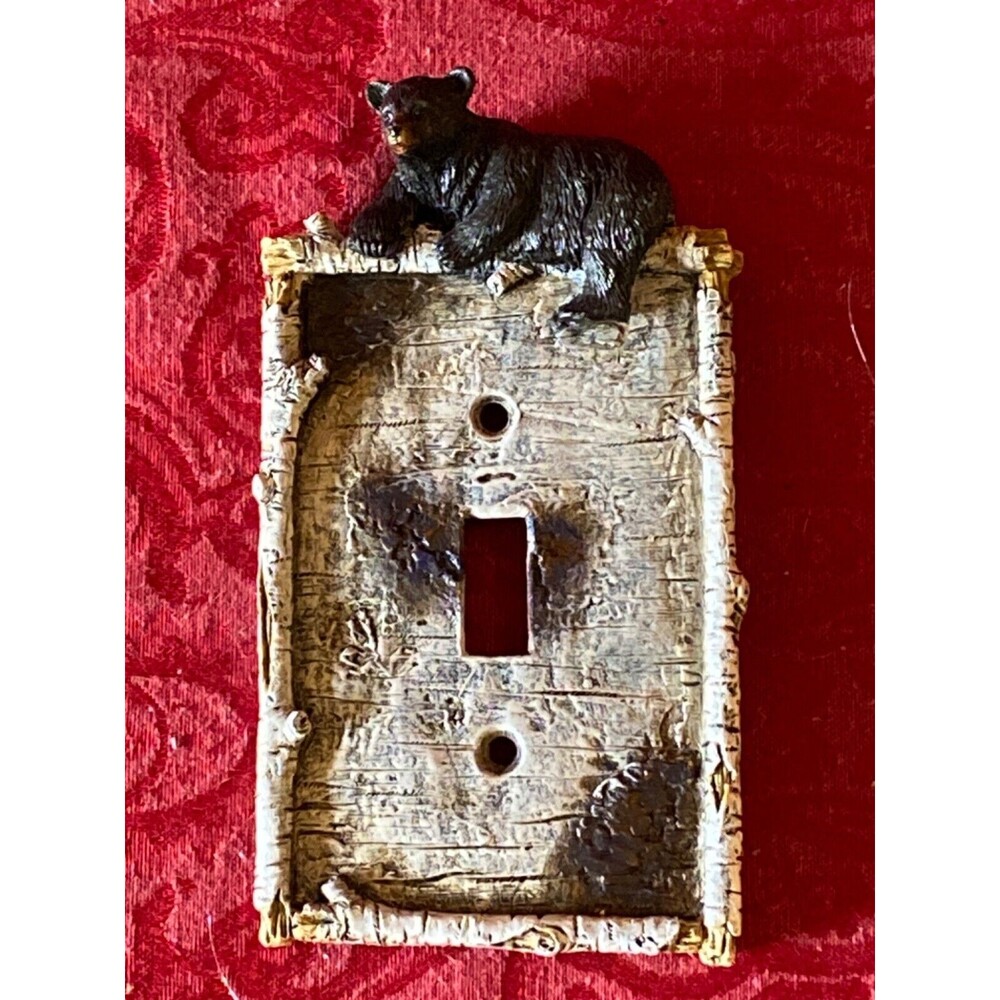 Composite Bear light switch cover